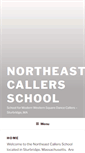 Mobile Screenshot of northeastcallerschool.com